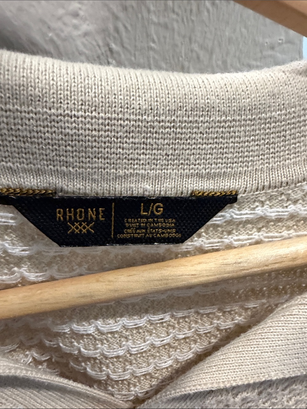 Rhone Johny Collar Polo L - Picture 3 of 7